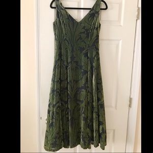 Velvet Winter Evening Gown